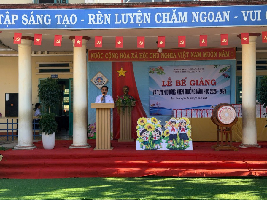 Chương trình Lễ Bế giảng năm học 2025 - 2026
